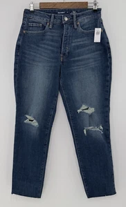 NWT Old Navy High Rise Curvy O.G. Straight Button Fly Jeans Sz 6 Normcore - Picture 1 of 10