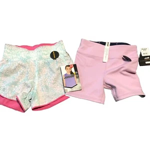 Avia Reversible Shorts Bundle 2 Pairs Girl’s Size XS (4-5) NWT Free shipping - Picture 1 of 3