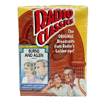 Burns and Allen Volume II Radio Classics Tape Cassette New Sealed - Image 1 of 4