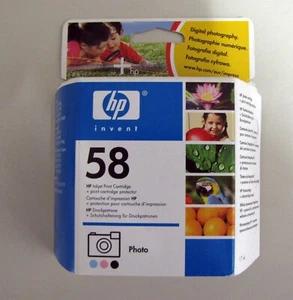 Original HP 58 PHOTO Tintenpatrone - Bild 1 von 1