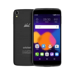 Alcatel One Touch Idol 3 SmartPhone 5.5" Smartphone Cricket Android 4G LTE 16gb - Picture 1 of 12