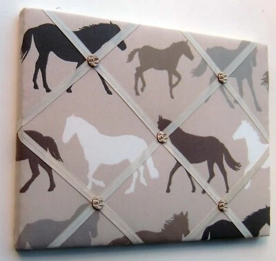 Stampeding Galloping Horses box framed, lightweight, Pin/memo/message Board,  - Image 1 of 4