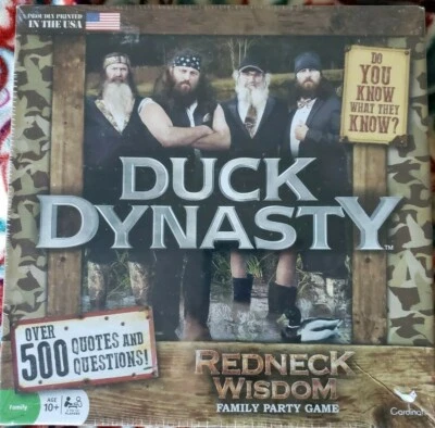 Duck Dynasty Redneck Wisdom Board Game card game fun toy gift adult humor NEW - Image 1 of 2