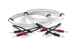 Chord Clearway X Speaker Cable A Pair Terminated Chord Ohmic Plugs - Picture 1 of 5