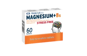 Magnesium B6 Stressfrei 60 Tabletten Zitronenmelissenextrakt leicht zu schlucken - Bild 1 von 5