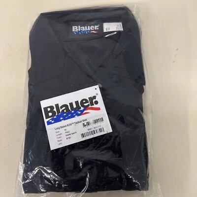 Camisa táctica BLAUER 8730 azul marino oscuro manga larga B.DU talla XL ALTA Foto 1 de 4