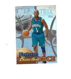 1999-00 Topps All-Matrix #AM27 Baron Davis Charlotte Hornets - Bild 1 von 1