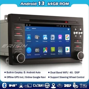 Radio de coche 8 núcleos Android 14 Carplay Navi Radio 4+64G Bluetooth Porsche Cayenne - Imagen 1 de 18