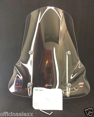 PARABREZZA MALAGUTI F.12 PHANTOM 50/100 cc  ART.21316 ATTACCHI NERI - Immagine 1 di 4