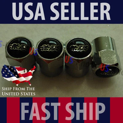 Tapas de vástago de válvula emblema logotipo Mugen cubiertas neumático de rueda Acura RSX Civic SI GSR JDM Foto 1 de 2