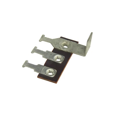 5pc Terminal Strip 3 Lug One Shared with Ground Screw Mount Phenolic - Image 1 of 3