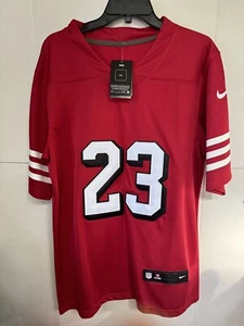 Christian McCaffrey San Francisco 49ers Vapor Rush scharlachrotes Trikot Medium Large XL - Bild 1 von 4