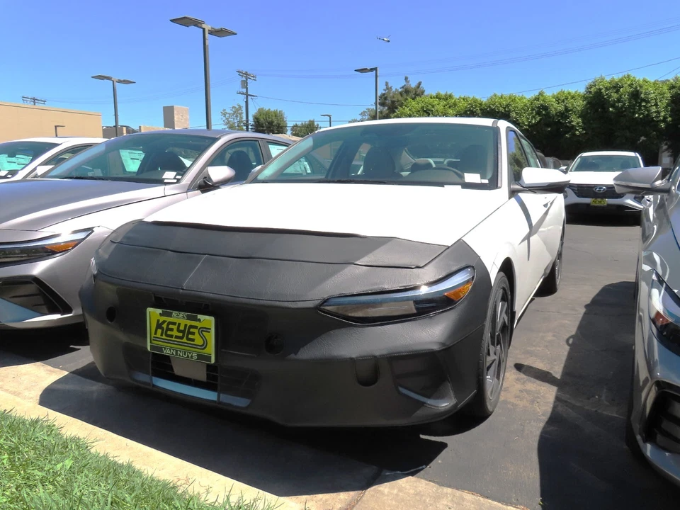 Lebra Front End Mask Cover Bra Fits 2024-2025 Hyundai Elantra W/LICENSE EXC. N - Image 1 of 1