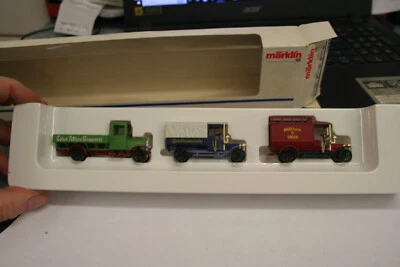 MÄRKLIN H0 SOMO 1888 OLDTIMER - LIEFERWAGEN SET MAGGI TOP!OVP!! OW179/17 - Bild 1 von 4