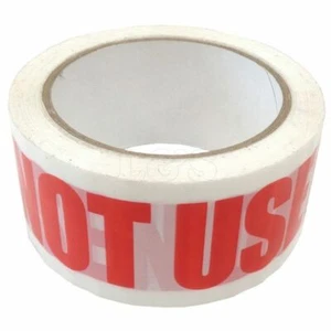 No usar - Cinta de advertencia de polipropileno - 50 mm x 66 mtr - Imagen 1 de 1