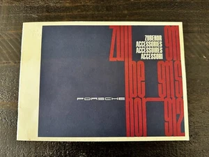 1966 1967 Porsche Accessories Catalog 911 T E S 912 Zubehör Brochure Original - Bild 1 von 14