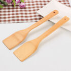 2 Pcs Wooden Spatula for Cooking Non Stick Kitcheaid Kitchen Cookware Bamboo