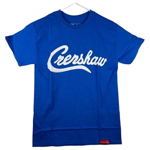 Size S - The Marathon Clothing Crenshaw Nipsey Hussle T-Shirt Blue/White - Picture 1 of 3
