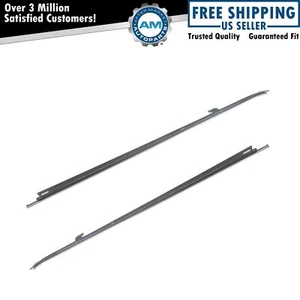 Outer Window Sweep Seals Rubber Weatherstrip Pair Set for LeSabre Electra 98 - Picture 1 of 9