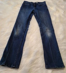 Levi 511 Slim Pants Boys 16 REG 28X28 Blue Straight Leg  - Picture 1 of 4