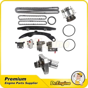 Timing Chain Kit w/ Water Pump Thermostat Fit 04-05 Infiniti G35 3.5L DOHC - Imagen 1 de 12