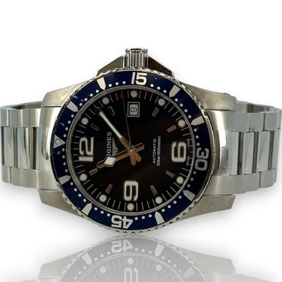 Reloj Longines HydroConquest L3.742.4 41 mm acero esfera azul Foto 1 de 4