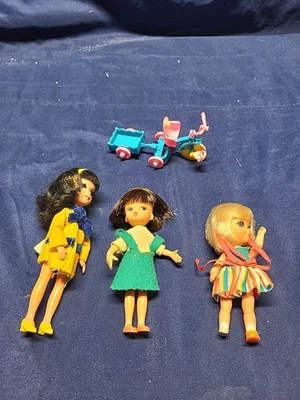 Vintage 1967 Uneeda Tiny Teens Doll And Other Vintage Dolls - Image 1 of 4