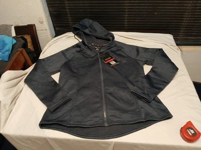 NWT Spyder Active Gray hoodie Women Sz XL Run Jogger Yoga GYM Golf Fall Fitness - Image 1 of 4