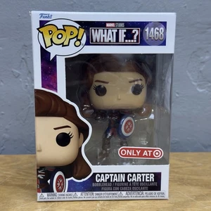 Funko Pop Marvel What If - Captain Carter #1468 - Exclusivo de Target - Imagen 1 de 6