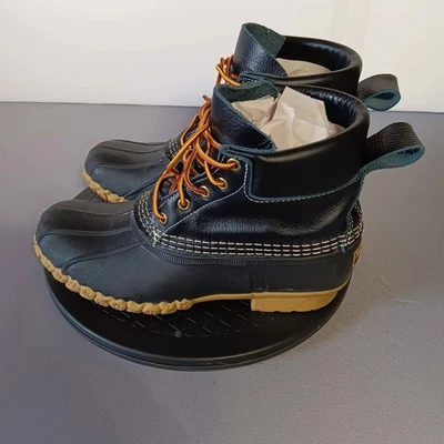 LL Bean Duck Botas Azul Caza Lluvia Barro Zapatos Maine EE. UU. Para mujeres 9M   Foto 1 de 4