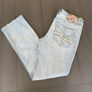 Salvage Supply Co Mayhem Bootcut Jeans 34x34 hellblau Stretch Premium Denim - Bild 1 von 21