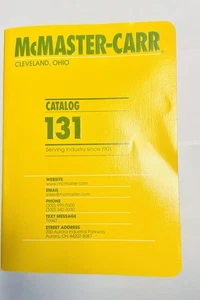 McMaster Carr Catalog 131 Ohio 2025 Edition NEW in BOX NEVER OPENED - Picture 1 of 2