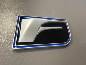 F  Metal Badge Emblem For Lexus Fender Trunk RC350 IS350 ES LS500h RCF ISF GSF - Picture 1 of 3