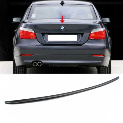 UNPAINTED BMW E60 5-SERIES 4DR SEDAN M3 TYPE REAR WING TRUNK LIP SPOILER - Image 1 of 4