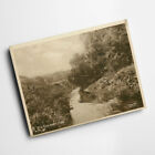 A4 PRINT - Vintage Cheshire - The River Bollin, Hale