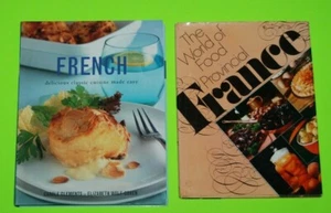 Lot 2 French Classic Cuisine +The World of Food Provincial France Cookbooks - Picture 1 of 8
