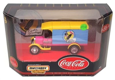 Matchbox 10.5cm Long Diecast 92465 - 1926 Ford Model TT (Easter) Coca Cola - Image 1 of 4