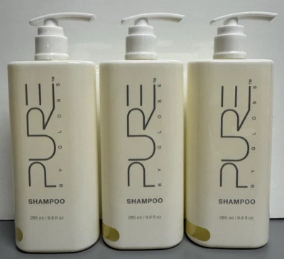 3 PACK PURE Gloss Shampoo Intense Clean Lemon Infusion 9.6oz Pump Bottle Lot - Image 1 of 2