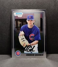 2010 Bowman Chrome Prospects ANDREW CASHNER RC #BCP5 1st Bowman Chicago Cubs
