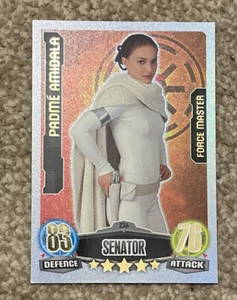 Star Wars : Padmé Amidala 234 Holo Rainbow Force Attax 2012 VF ! Nm - Picture 1 of 2