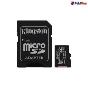 Kingston 64GB microSDHC Canvas Select Plus A1 Class 10 UHS-I Memory Card Adapter - Picture 1 of 5