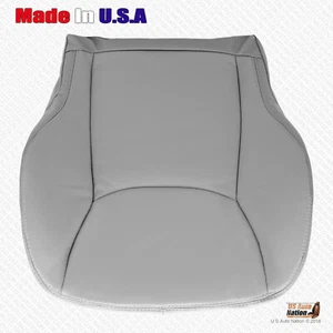 2000 - 2002 Mercedes Benz S Class Model Driver Bottom Leather Seat Cover In Gray - Picture 1 of 10