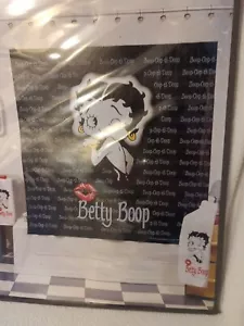 Beautiful Betty Boop Blowing A Kiss Bathroom Shower Curtain King #879 - Picture 1 of 6