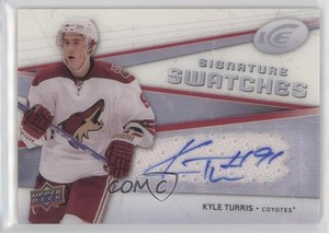 2008-09 Upper Deck Ice Signature Swatches Kyle Turris #SSJ-KT Rookie Auto RC