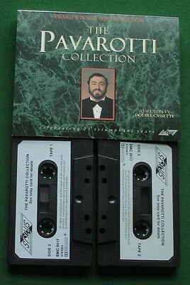 The Pavarotti Collection inc Nessun Dorma / Sole Mio + Cassette Tape x 2 TESTED  - Image 1 of 3