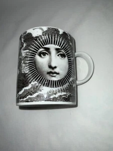 Fornasetti Rosenthal Mug Lina Cavalieri Portrait Black White - Picture 1 of 9