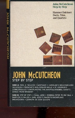John McCutcheon Step By Step Cassette Tape   Rounder Records RARE - Image 1 of 4