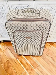 London Fog Oxford III Suitcase Luggage Expandable Spinner Olive 29" Inch - Picture 1 of 4