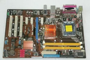 For Asus Motherboard P5KPL SE LGA 775 G31 Chipest ATX DDR2 E5400 Tested OK - Picture 1 of 5