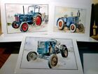 Traktoren. 3 x Ansichtskarte / Künstlerkarte von Bodo Gottschalk farbig,ungel. 1